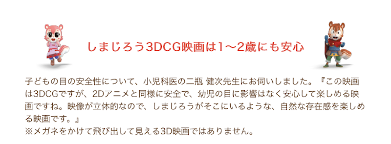 しまじろう3DCG